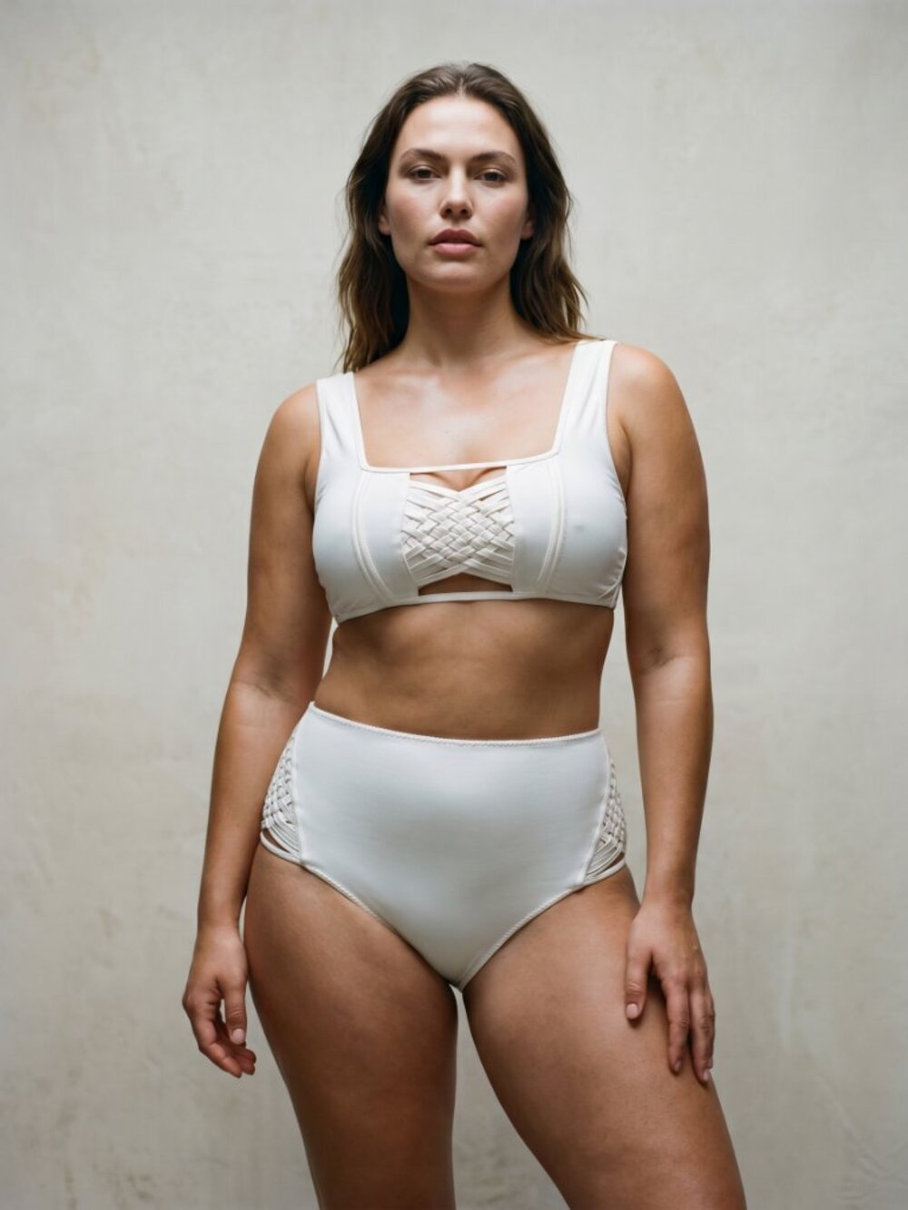 CLUBE BOSSA - Chic White Bikini Set